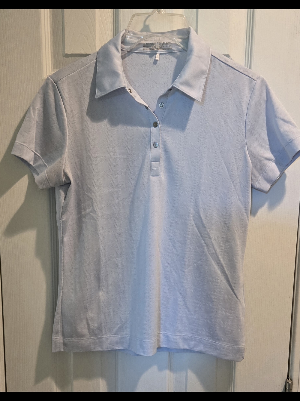 Nike Fit Dry Light Blue Golf Top